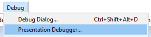 Open Presentation Debugger